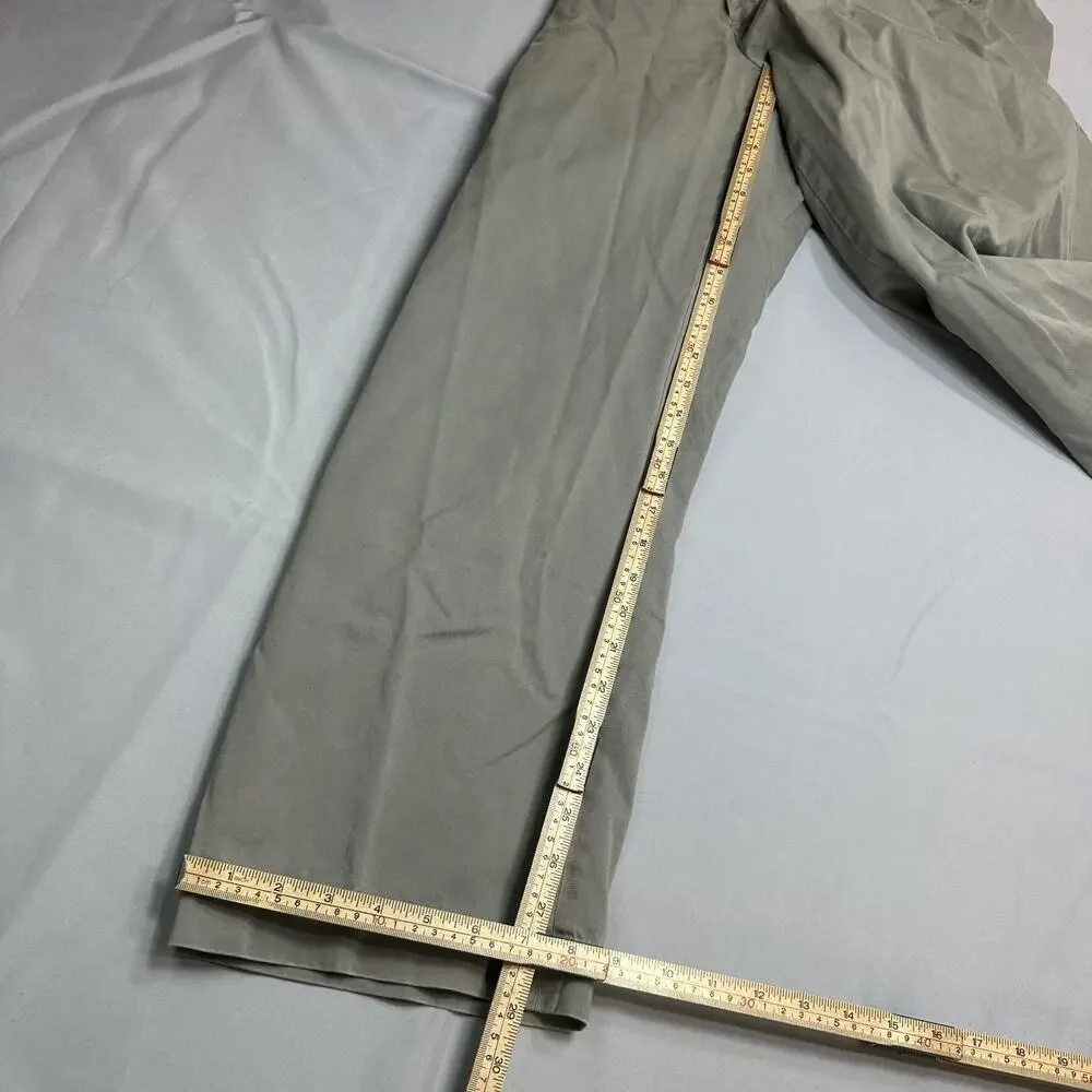 Polo Ralph Lauren Pants Mens 40x30 Gray Preston Chino Straight Leg Classic